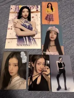 Kep1er シャオティン トレカ、ポストカード セット