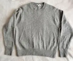 プレミアムラムクルーネックセーター ニット