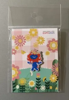 EXPO 2025 ミャクミャク カラフルピンバッジ 2個セット - メルカリ