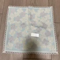 未使用 アンテプリマ タオルハンカチ ブルー グレー