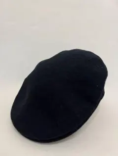 【KANGOL】ブラック ハンチング WOOL504