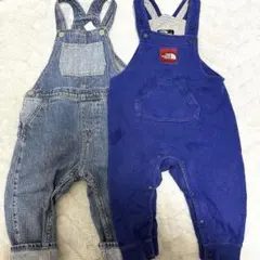 ノースフェイスオーバーオール　80cm