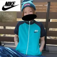 ナイキ　NIKE 希少デザイン　00s 人気カラー　半袖ジャージ　入手困難古着.