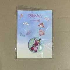 星のカービィ 刺繍缶バッジ