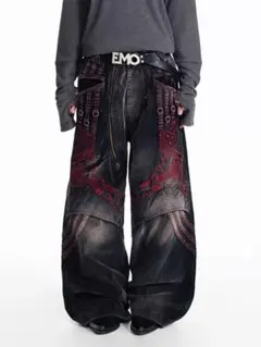 EMOBROTHER EMO Distressed Jeans ジーンズ - メルカリ