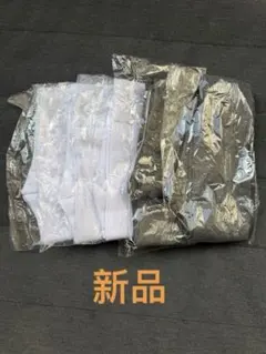 ハイソックス 5足セット 【白3足＋グレー2足 】フリーサイズ 男女兼用