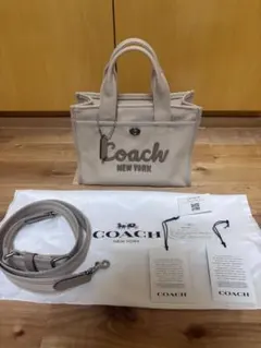 コーチCOACH カーゴ トート 26 ナチュラル CP164 LHVRA