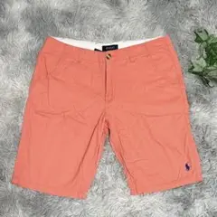 POLO ポロ（36）ショートパンツ 無地 ロゴ コットン100% アウトドア