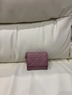 mako様専用 Dior キーケース カナージュ ピンク - メルカリ