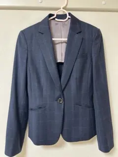 Perfect Suit Factoryネイビー チェック スーツジャケット