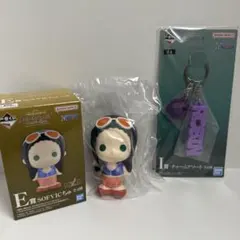 一番くじ ワンピース メモリーオブヒロインズ ニコ・ロビン Ｅ・Ｉ賞２点セット