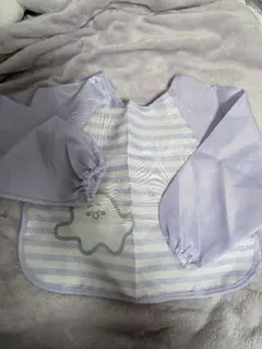 シナぷしゅ　子供用袖付きお食事エプロン