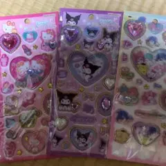 サンリオ キラキラ ジュエルシール 正規品　クロミ　キティ　オールスター　セット