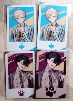 71【最終値下げ】にじさんじ 佐伯＋緋八　Oriens ２周年　ランダムチェキ