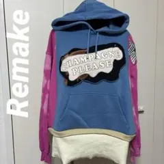 古着リメイク　パーカー　トレーナー