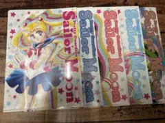 【ネコポス箱発送】ファミマ　限定　セーラームーン　ファイル　５枚セット