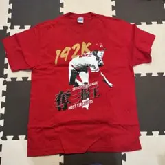 広島東洋カープ 前田健太 まけえん 奪三振王 192K 記念Tシャツ XL