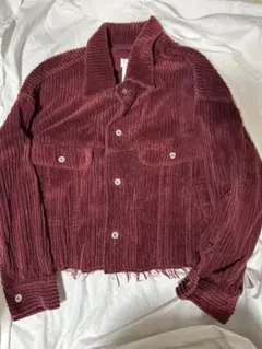 doublet ダブレット コーデュロイ ジャケット 18AW10BL69 2026年最新】doublet カラー：レッド系 メンズ ジャケット・アウター