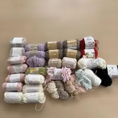 おまとめ割り可能！早い者勝ち！大容量毛糸セット！セリア中心の毛糸セット