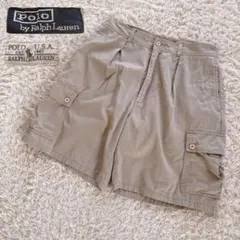 Polo Ralph Lauren 90s ヘビーコットン カーゴショートパンツ