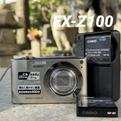 実写美⭕️良品【動作確認済】CASIO EXILIM EX-Z100 シルバー 2026年最新】EX-Z100 CASIOの人気アイテム - メルカリ