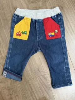 ミキハウス デニムパンツ 長ズボン 80