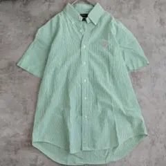 美品　現行　POLO Ralph Lauren シアサッカー ストライプシャツのサムネイル