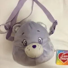 ケアベア ぬいぐるみバッグ 紫