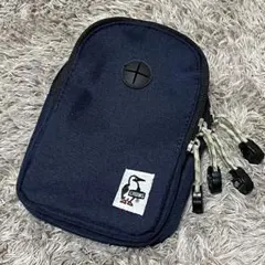 CHUMS ポータブル ミュージック ポーチ ネイビー