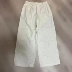 ユニクロCOMPTOIR DES COTONNIERS ワイドパンツ ベージュ