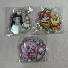 ひみつのアイプリxサンリオキャラクター ズアクリルキーホルダー