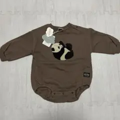 michi☆様　裏起毛　長袖ロンパース