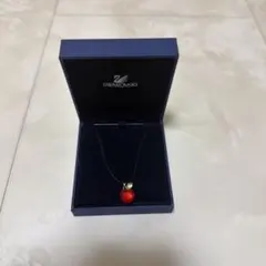 スワロフスキー SWAROVSKI ネックレス りんご