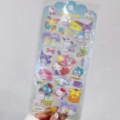 正規品 サンリオキャラクターズ ドロップジェリーシール