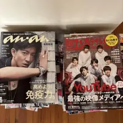 anan no.2197 日経エンターテイメント2020.6なにわ男子