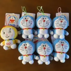ドラえもん いろんな顔がいっぱいマスコット NEW４　７個 まとめ売り