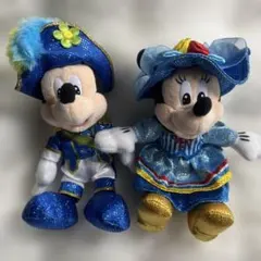 ミッキーミニーぬいぐるみバッジ