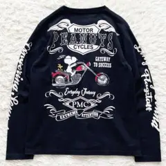 美品 Lサイズ FLAGSTAFF× PEANUTS ロングスリーブTシャツ 黒のサムネイル