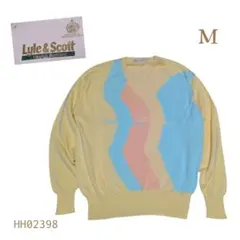 Lyle & Scott コットンVネックセーター　M イエローのサムネイル
