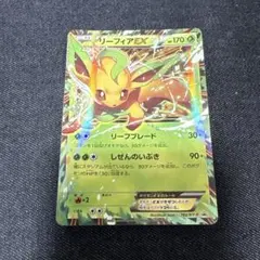 ポケモンカード　XY バトル強化セット　草/闘　リーフィアEX 未開封品 リーフィアEX：バトル強化セット 草/闘 PROMO XYシリーズプロモーショ