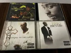 【廃盤レア】　Tupac & Biggie Mix-CD 4枚セット 180分68曲の特大ボリュームで限定大特価セット！！】DJ SEIJI (MIX CD4