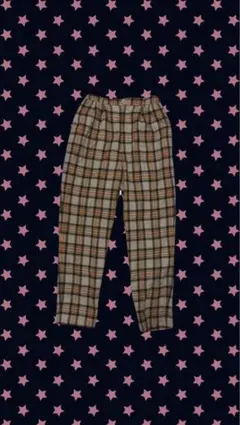 パンツ，ズボン，チェック柄，古着，ヴィンテージ