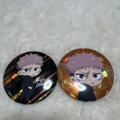 JF 呪術廻戦　ふりかえりver きらきら缶バッジ　虎杖悠仁