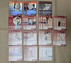 名探偵コナンTCG 哀色の宿命 赤 レア全3種×3 コモン全11種×3