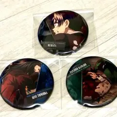 鬼滅の刃 ものがたる 背中 缶バッジ 炭治郎 冨岡 義勇 村田