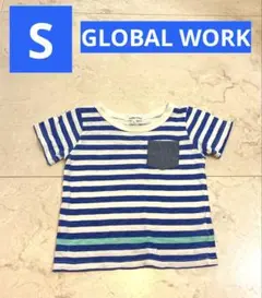 【GLOBAL WORK 】ポケットTシャツ　90〜95のサムネイル