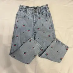 《美品》GAPkids さくらんぼ柄　デニム　5y