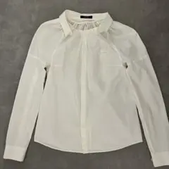 UNDERCOVER 長袖シャツ つけ襟　レイヤード　ホワイトのサムネイル
