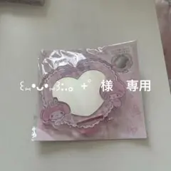 サンリオ ハート型アクリルスタンドミラー マイメロちゃん ピアノちゃん