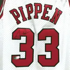 【証明あり】スコッティ・ピッペンScotty Pippen/直筆サインジャージ
